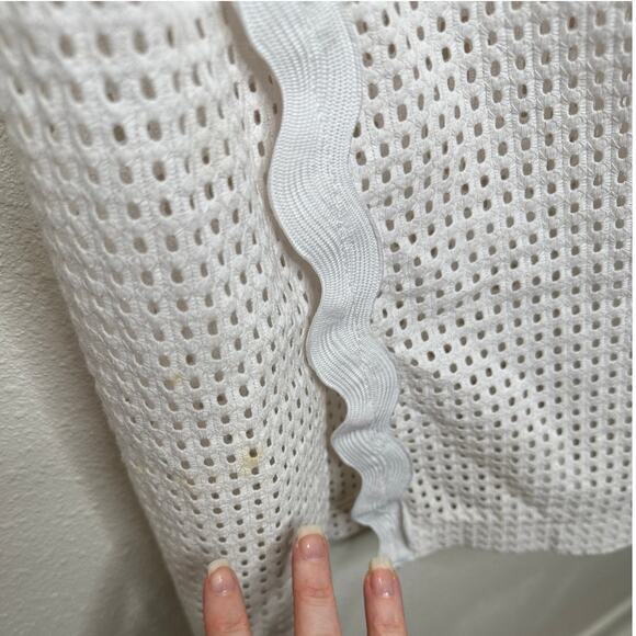 Alice McCall Daybreak White Ivory Broderie Lace Midi with Slip Dress 2 - Picture 5 of 16